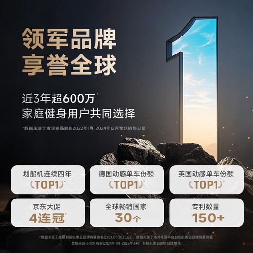 MERACH rowing machine household water resistance magnetic control indoor sports fitness equipment intelligent adjustment foldable MR-950R7ZH