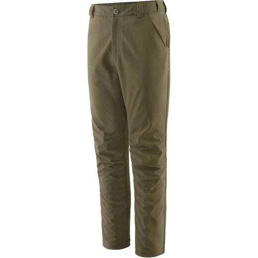 Patagonia Assault Soft Shell Pants Fly Fishing Series Shelled Insulator Stretch Warm Windproof Long Leg Binding Basin Green BSNG S