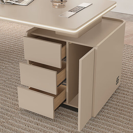 Painted light luxury boss table modern minimalist design office desk and chair living room office desk bedroom study desk 1400*600*750