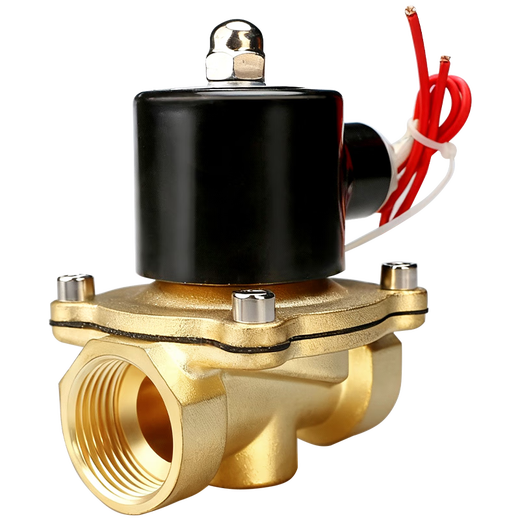 Wawaston solenoid valve copper electric water valve oil valve air valve water inlet valve normally closed switch valve 4 points AC220V 2W-160-15 copper
