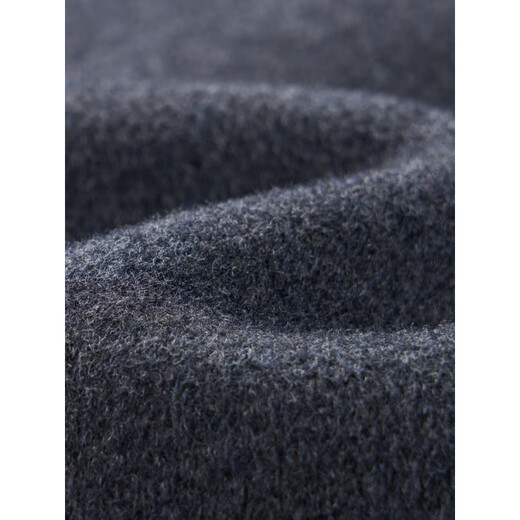 MONTAGUT double-sided cashmere coat for men, middle-aged and older men, suit collar, winter casual woolen woolen windbreaker jacket, black 4XL 195/108A