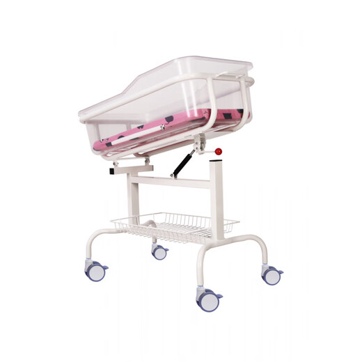 Stroller, confinement center, crib, hospital, obstetrics and gynecology, newborn stroller, 0-6 months baby stroller, new high-end white newborn care bed (large double-sided wheels)_free mosquito net mattress, others_other structures