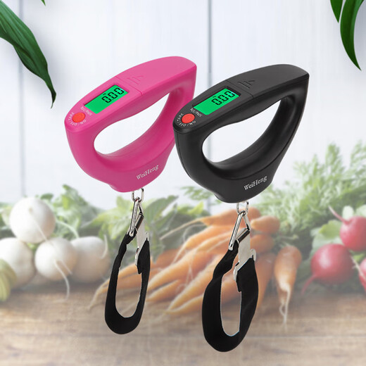 Luggage scale high-precision 50 express scale luggage travel scale small spring scale luggage scale purchasing Weiheng A24 with black 50kg/10g