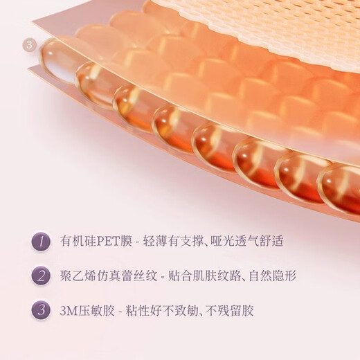 AE double eyelid double eyelid savior invisible lace long-lasting waterproof and sweatproof single eyelid artifact S+M 0 pairs S+M