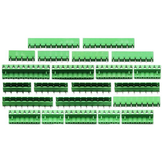 Dafuri KF2EDG 7.62MM terminal block PCB terminal 2P 3P 4P 5P6P7P8P9P12P plug-in 4P socket 7.62MM plug-in (1 piece)
