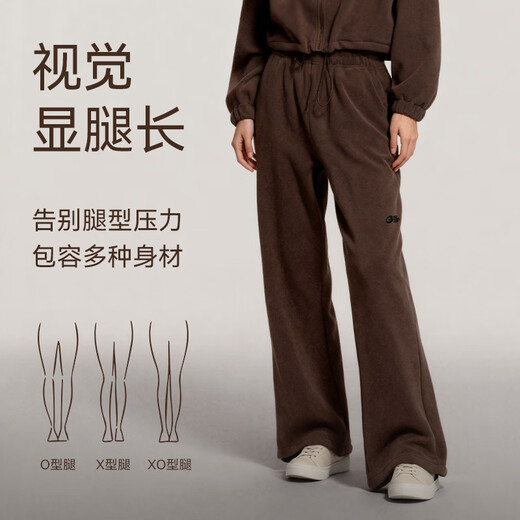 GOLOVEJOY Yoga Clothes Top Women's Pilates Fitness Outdoor Windproof Warm Lambswool Sports Commuting Jacket Graphite Black Pants S