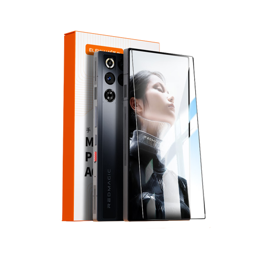 WALLI E-sports tempered film suitable for Nubia Red Magic 11pro tempered film HD full glue 11pro+ mobile phone film anti-fall scratch anti-fingerprint protection - with second sticker box