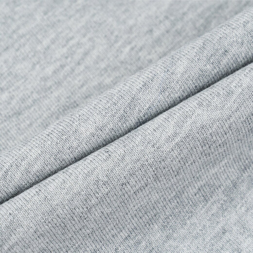 Hongxing Erke (ERKE) children's clothing, boys and girls casual pants, children's elastic knitted trousers, bright light gray 165