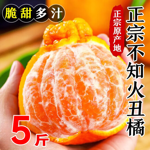 Sanmeng Fruits and Vegetables, Sichuan Shiranui Ugly Oranges, Ugly Oranges, Ugly Oranges, Ugly Oranges, Fresh Fruits, Seasonal Gifts for Pregnant Women, Whole Box, 5 Jin Jin is equal to 0.5 kg, Selected Fruit, Single Fruit 70MM+, Net Weight 4.5 Jin, Jin is equal to 0.5 kg