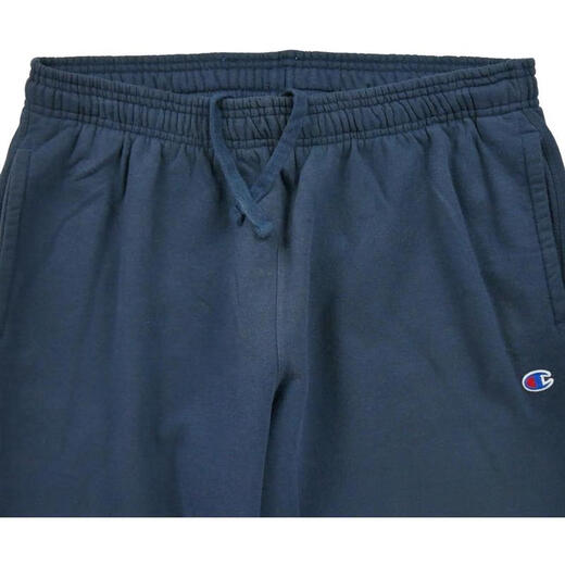 Champion men's sweatpants are comfortable, breathable and loose fit for daily wear. Easy to put on and take off. Dark blue elastic waist. Marine. One size fits all | EU XL