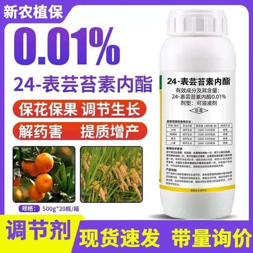 24 table high brassinolide brassinolide brassinolide wheat cucumber citrus plant growth regulator 500g