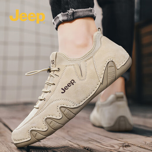 Chaussures en jeep pour hommes 2025 Nouveaux vêtements de travail de travail chaussures en maille respirante sports de chaussures décontractées