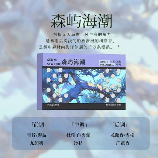 Yusenyi Car Air Freshener Car Fragrance Solid Fragrance Brick Long-lasting Light Fragrance Car Deodorizing Aromatherapy Senyu Haichao (1 Box) Natural and Fresh Senyu Haichao (1 Box) Natural and Fresh