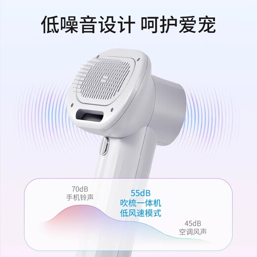 Japanese pet hair dryer, all-in-one hair dryer for large dogs, combing and bathing, quick-drying hair dryer for dogs and cats, digital display temperature control, NEX smart blowing and combing machine