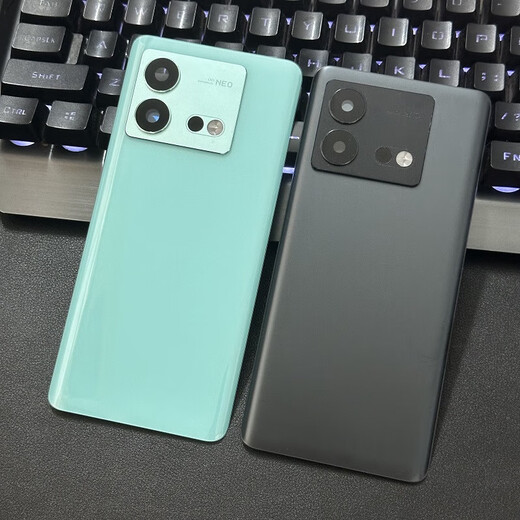 Original suitable for IQOO Neo8 glass back cover iqooneo8pro back shell mobile phone battery cover back screen shell surf green tempered glass back cover/shell IQOO Neo8/Neo8