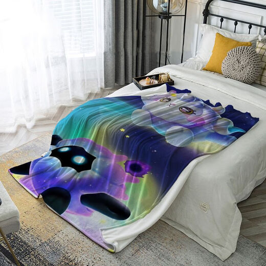 Eggman Party Cartoon Anime Flannel Blanket Dormitory Sheet Bed Blanket Children Baby Nap Blanket DZPD-1 70cm*100cm X Leg Cover Blanket