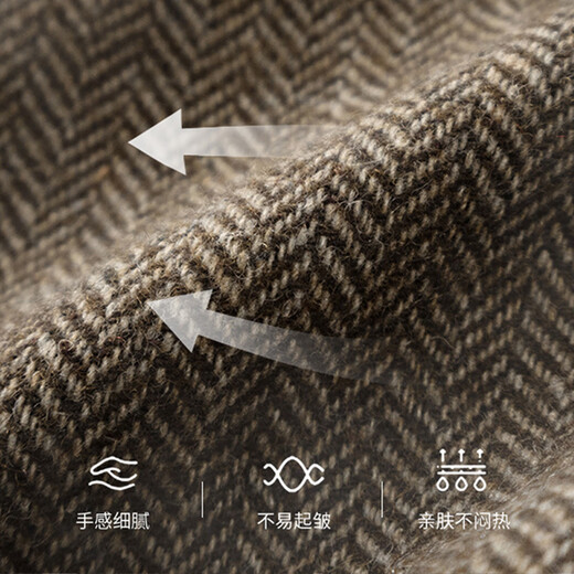 Chenfu woolen suit jacket for women in autumn and winter, small, fashionable, casual, retro temperament, high-end, thickened wool suit, two-button green suit XL, recommended 110-120 Jin Jin equals 0.5 kg