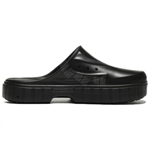 FILA non-slip and wear-resistant sports slippers, same style for men and women, black Korean version, default 19 220