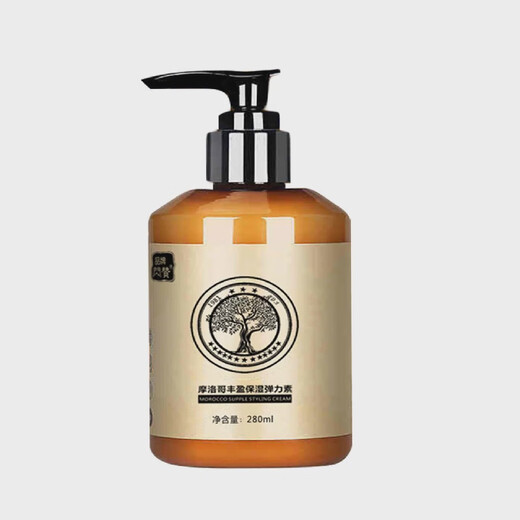 Shanzan Moroccan Elastin Official Flagship Genuine Women's Curly Hair Conditioner for plumping and moisturizing after perming Moroccan Elastin - 1 bottle