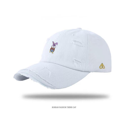 Scissors Four Seasons MOOSE Casual Light Luxury Korean Fashion Versatile Baseball Cap for Men and Women Trendy American Retro Soft Top Casual White