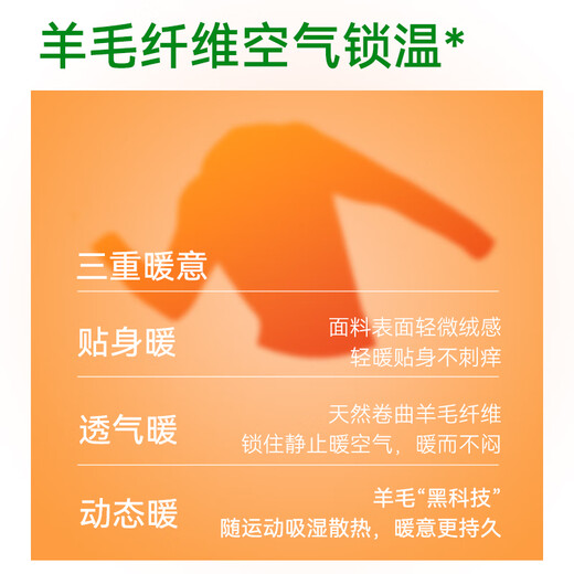 Made in Tokyo 25 autumn and winter men's merino wool plus fleece T-shirt warm, sweat-absorbent and deodorizing sports long-sleeved black XL