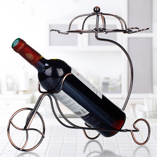 Jingxianju red wine display rack red wine glass rack cup rack goblet upside down rack decoration wine glass rack cup storage bronze carriage style wine glass rack