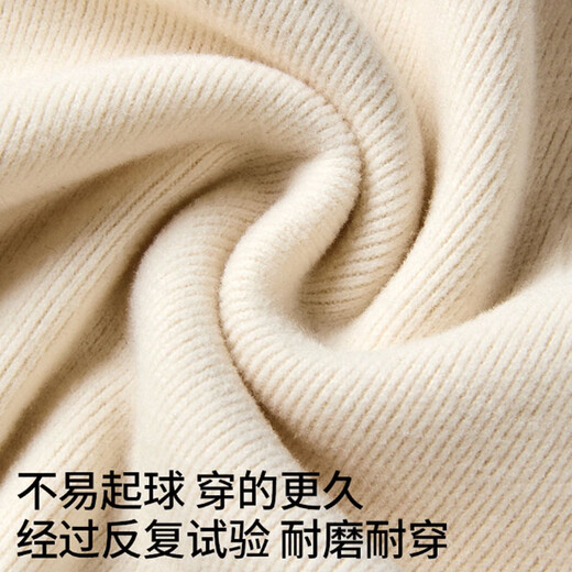 NOME threaded brushed half-high collar long-sleeved bottoming shirt 2025 new autumn and winter women's slim fit inner wear white XL