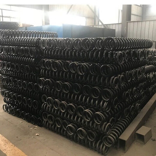 Shantou Lincun trailer springs, manganese steel/carbon steel large springs, custom-made various flatbed springs, trailer springs, ladder springs, 14*inner diameter 80*600mm trailer springs