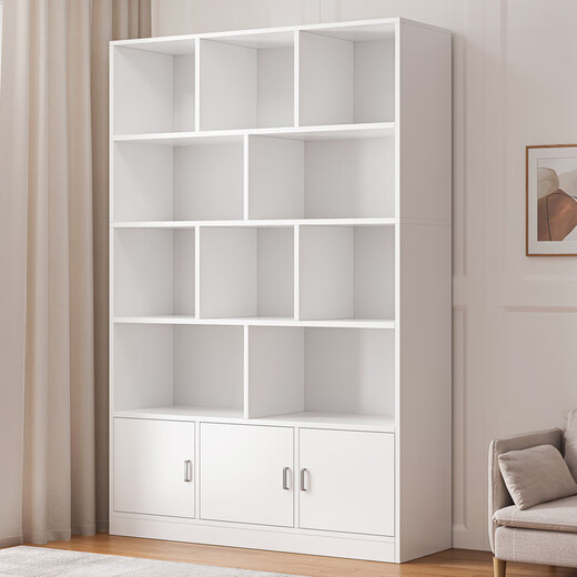 Zhong Zhangguo wine cabinet living room wall commercial wine rack new storage cabinet hotel product display cabinet display cabinet cosmetics upgraded and deepened 100cm Nordic maple color - full back panel