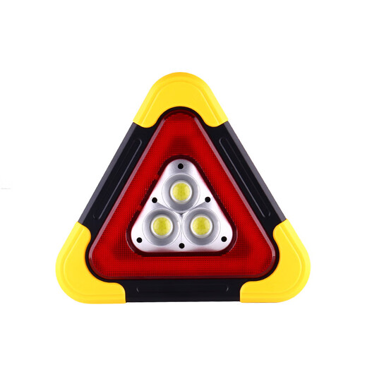 Minggu Triangle Warning Sign Car Multifunctional Tripod Warning Sign Highway Failure Emergency Stop Sign Red Explosion Flashing Light Sign Warning Sign