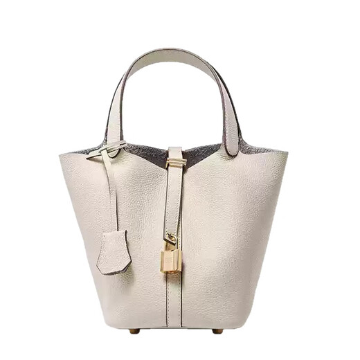 Bags 2024 new style bucket bag vegetable basket women's bag handbag mommy bag bridal wedding bag sense avocado green 19