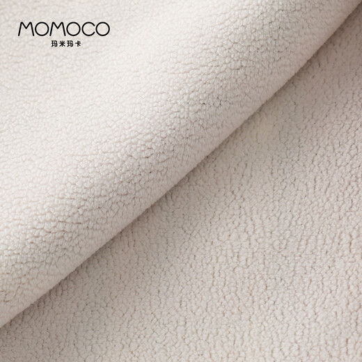 Mami Maka (MOMOCO) children's shirt winter velvet children's clothing boys versatile casual shirt red 140 New Year's greetings clothing