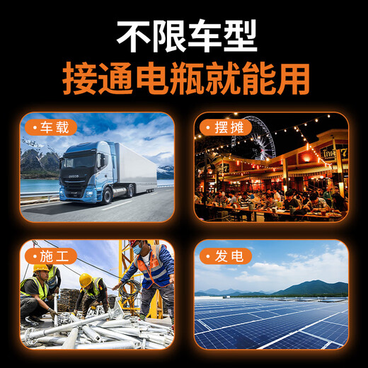 Zhunhang pure sine wave inverter car charger tricycle stall truck 12V24V to 220V high power