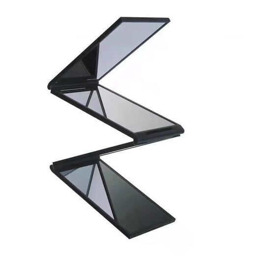 Portable mirror for self-haircut, four-sided mirror that can see the back of the head, foldable and portable, German Seiko four-fold mirror - 1 (damage guaranteed)