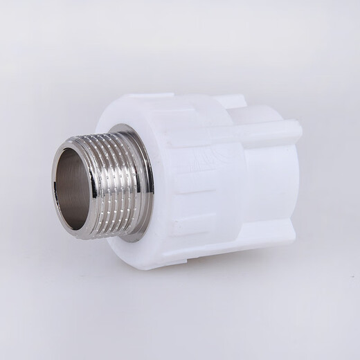 Masfu PPR outer wire direct dn20*1/2 4-point pipe to 4-point threaded water pipe hot and cold water hot melt joint