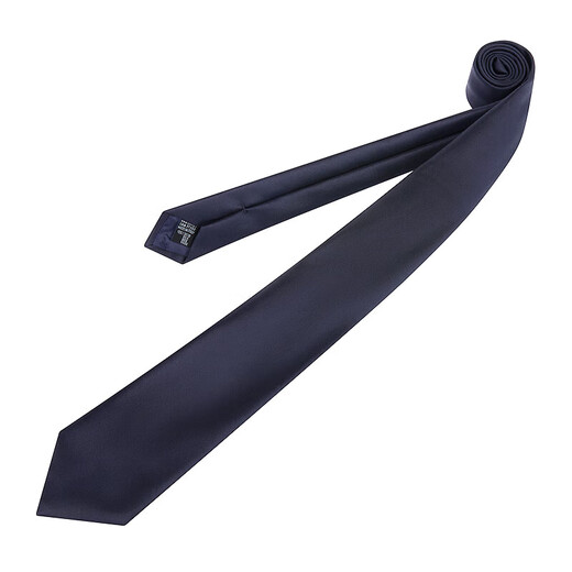 ARMANI Armani Men's Logo Printed Mulberry Silk Casual Business Tie Gift Box Gift Bag New Year Gift Dark Blue 340075 CC197 00036