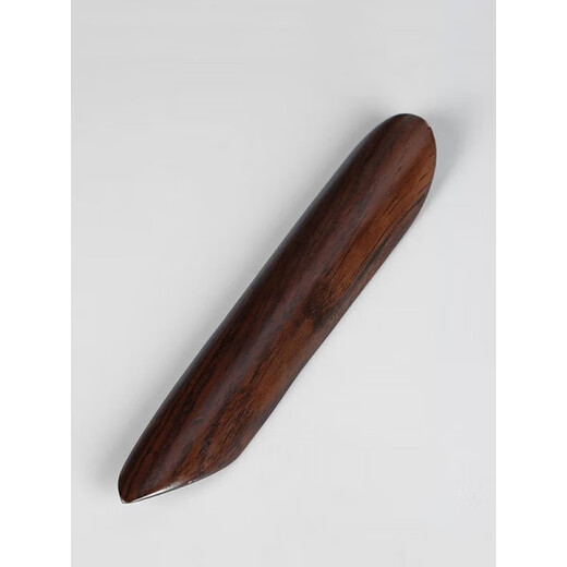 Xiongwochi wooden tea spoon household solid wood tea shovel tea making accessories tea spoon single tea pouring device tea kung fu tea set golden flower tea clip + jiaohong tea spoon (enlarged version)