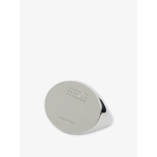 MAISON MARGIELA FW25 light luxury women’s metal ring Silver M