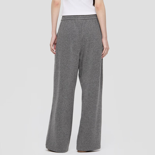 Gap Women's 2025 Autumn New Logo Embroidered Elastic Waist Casual Wide Leg Pants, Sweatshirts and Sports Pants 793826