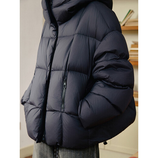 OCTOPUSME Octopus Home 10/31 New at 20:00 Short Puff Down Jacket Black M