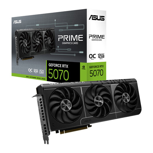 ASUS RTX5070 5070TI OC 12/16G E-sports agent TUF/ROG Raptor/Master desktop computer game e-sports independent graphics card PRIME RTX5070 O12G Master
