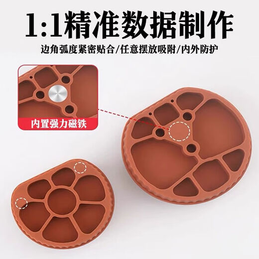 Litian car charging port protective cover dust plug suitable for Changan dark blue sl03 waxy corn Lumin Benben estar slow charging port silicone magnetic protective cover black 1 standard