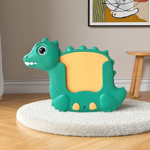 Shantou Lincun machine d'apprentissage de jouets pour enfants illumination bilingue machine de carte de reconnaissance de chanson pour enfants machine de lecture de carte d'éducation précoce Dinosaur-224 contenu en chinois et anglais