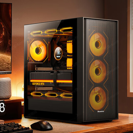 ASUS Core i7 14700KF/265KF/5070/5070ti/5080 ASUS e-sports gaming desktop computer host design rendering DIY assembly computer 265KF+RTX5070 configuration two