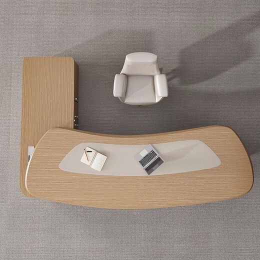 Boss desk simple modern light luxury desk executive desk president creative manager desk and chair combination office furniture 1.8 meters boss desk