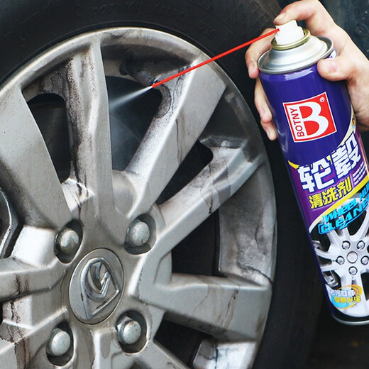 BOTNY Wheel Cleaner Car Cleaner Wheel Hub Steel Ring Iron Powder Oil Rust Remover 650ml Model B-1986 1 Bottle