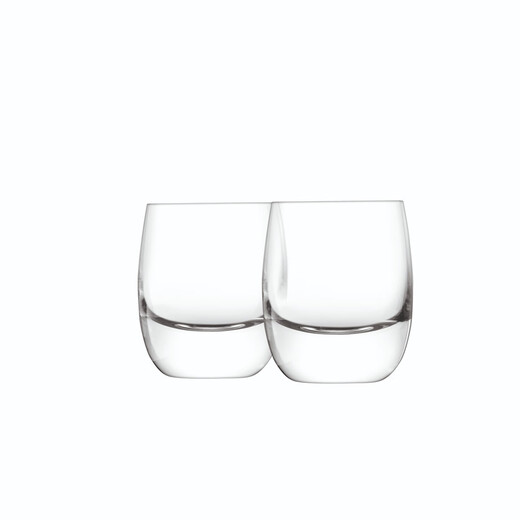 LSA new product Bar/bar classic series whiskey glass juice glass-two glasses/transparent/275ml whiskey glass-two glasses/transparent/275ml/BR42