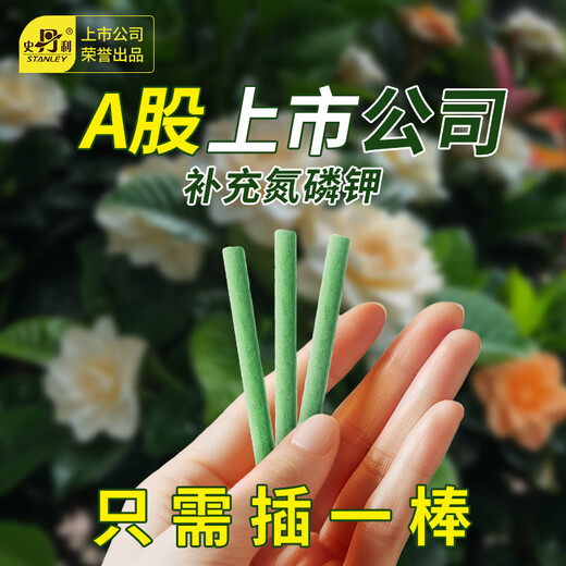 Stanley Slow Release Fertilizer Plant Nutrition Bar Flower Fertilizer Household Potted Plant General Flower Compound Flower Succulent Fertilizer Store Manager Recommends Slow Release Sticks 18/box*2 Honored by Stanley