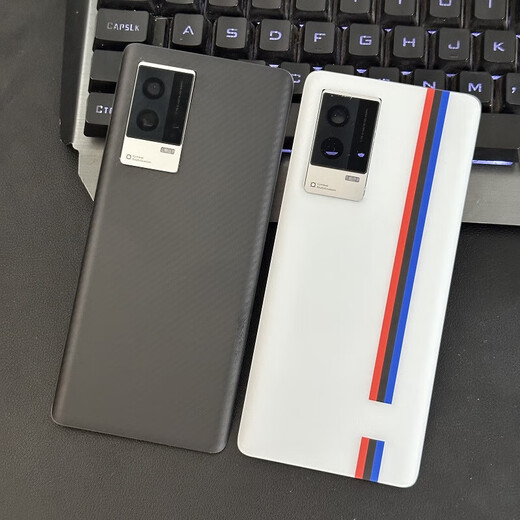 Original for iQOO8Pro glass back cover iQOO8pro mobile phone battery cover back shell back screen case repair iQOO8Pro Legend White shell/glass back cover