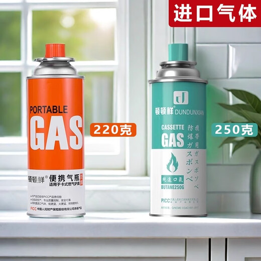 FACE MINI卡式炉气罐燃气罐瓦斯煤气罐丁烷液化气罐专用便携喷火枪火锅气罐 220克 1瓶装